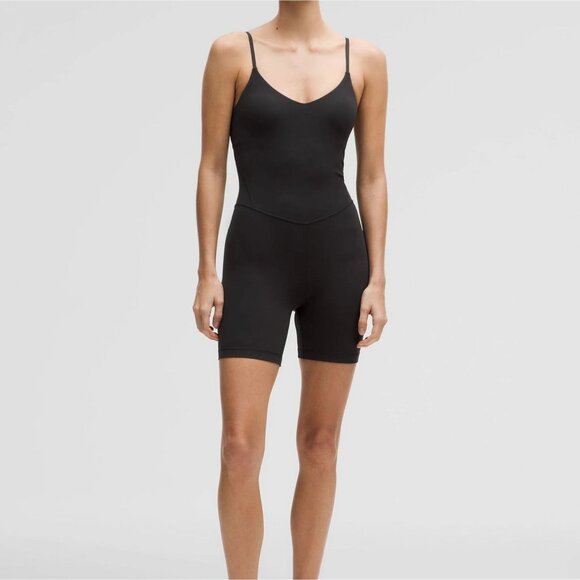 lululemon athletica Pants - Lululemon Black Align Cami Bodysuit, 6